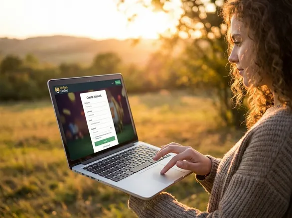 Mr Ben Casino: Cómo crear una cuenta nueva